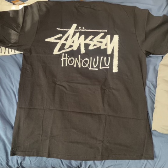 Stussy Black T-Shirt exclusive - Picture 2 of 2